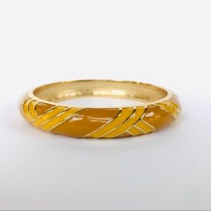J Crew Factory Yellow Bangle Bracelet